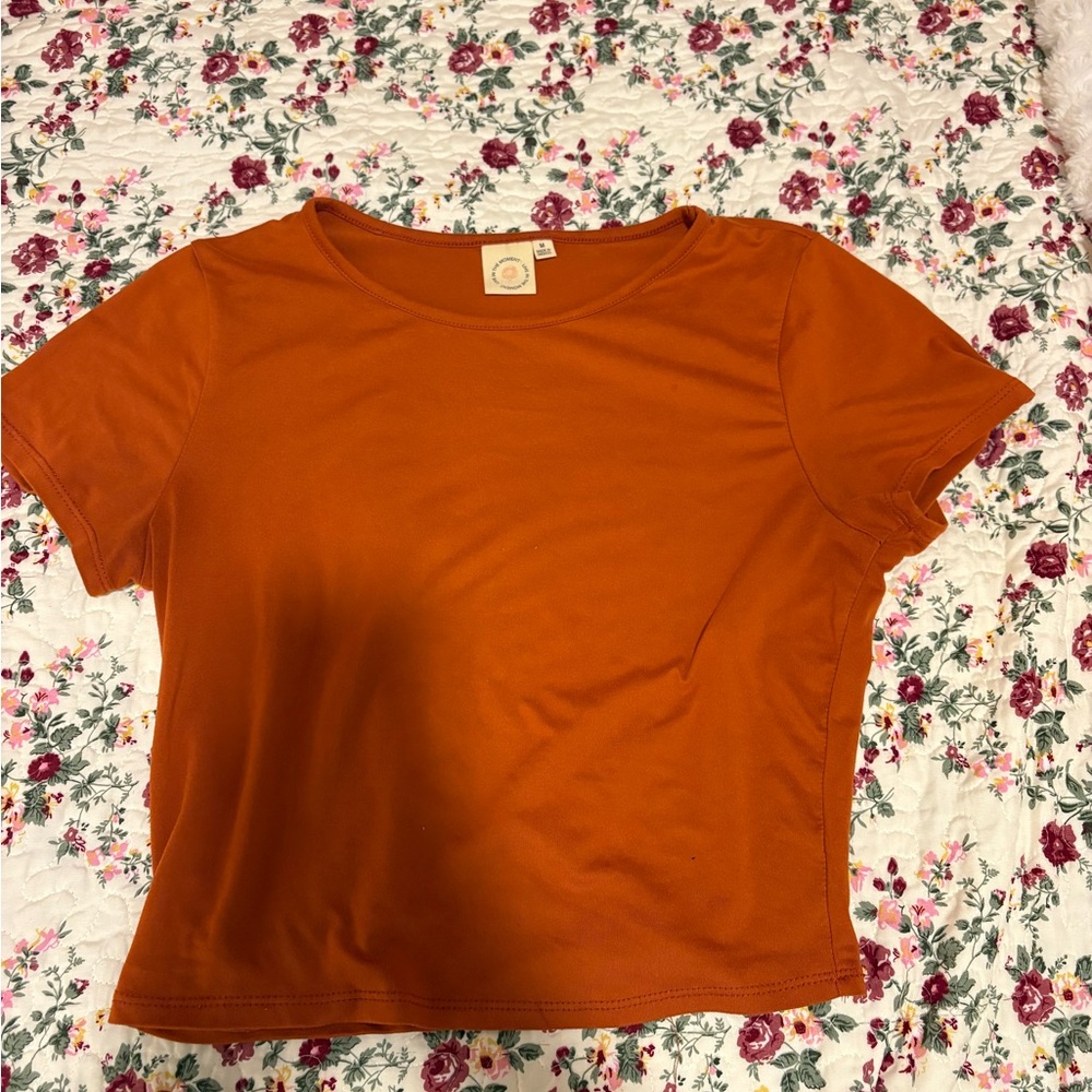 Rust Orange Women's Top